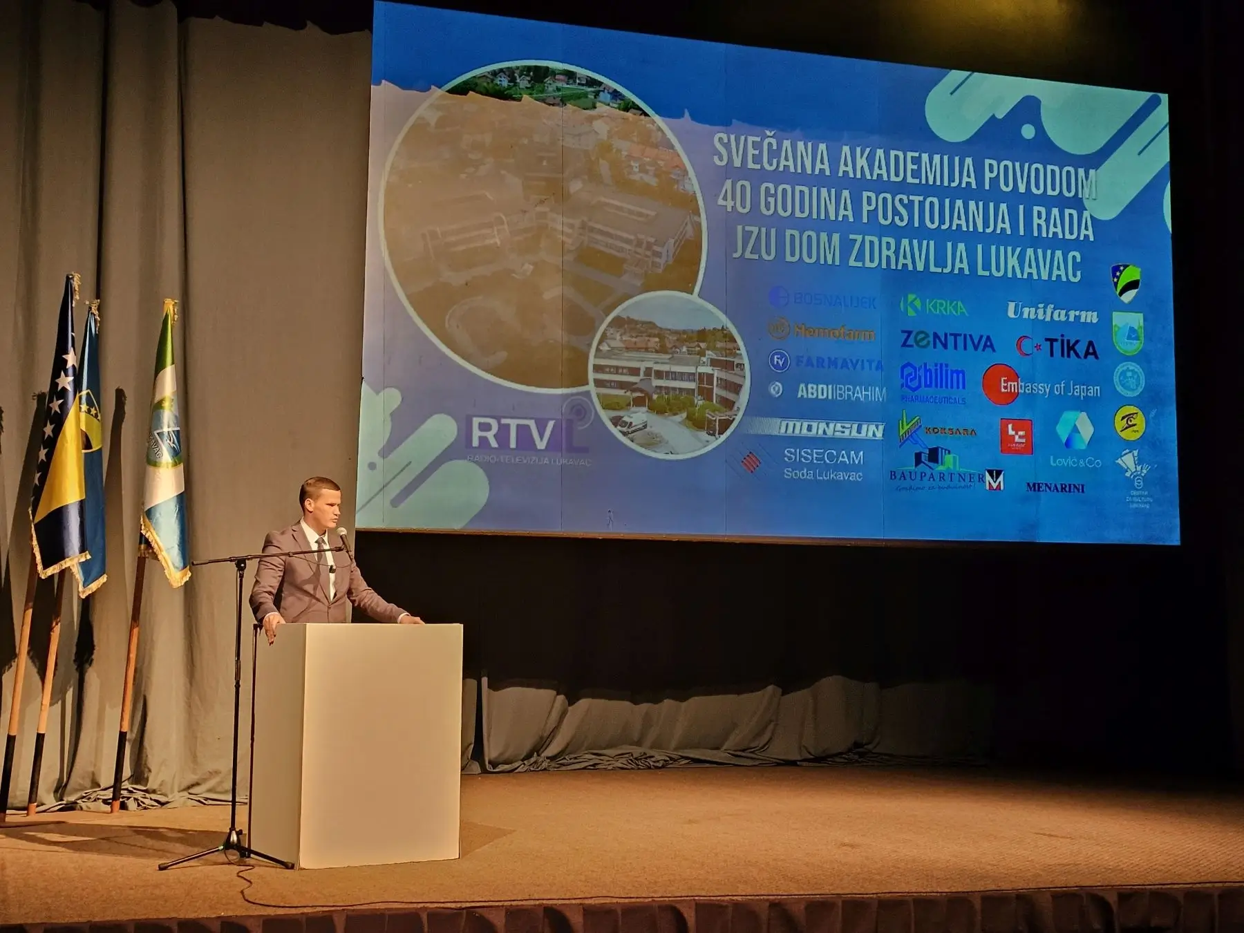 Premijer Halilagic na obilježavanju 40 godina rada Doma zdravlja Lukavac